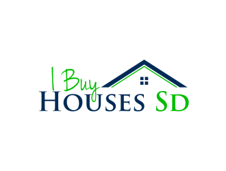 I Buy Houses Sd logo design by GassPoll