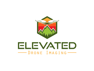 Elevated Drone Imaging  logo design by Rexi_777