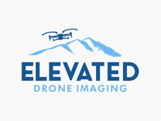 Elevated Drone Imaging  logo design by Mardhi