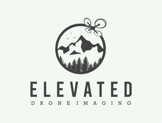 Elevated Drone Imaging  logo design by Alfatih05