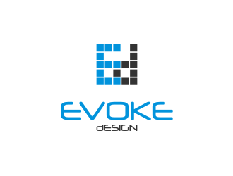 EVOKE dESIGN logo design by xorn