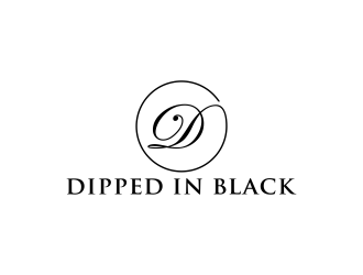 Dipped in Black logo design by Devian
