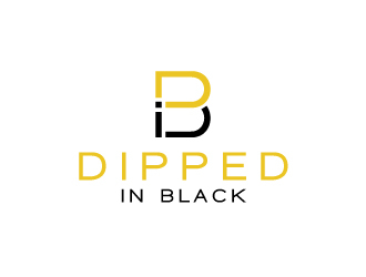 Dipped in Black logo design by sanu