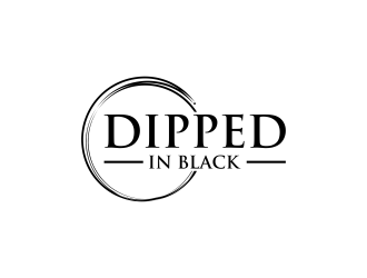 Dipped in Black logo design by RIANW