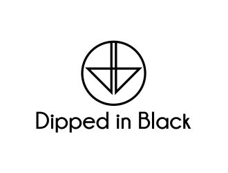 Dipped in Black logo design by boogiewoogie