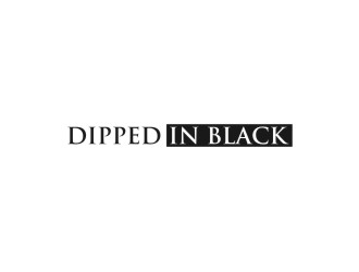 Dipped in Black logo design by bombers