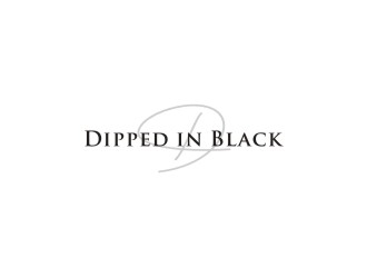 Dipped in Black logo design by bombers