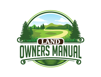 Land Owners Manual logo design by yans