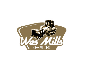 WES MILLS SERVICES logo design by bougalla005
