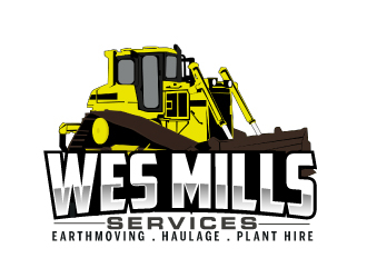 WES MILLS SERVICES logo design by AamirKhan
