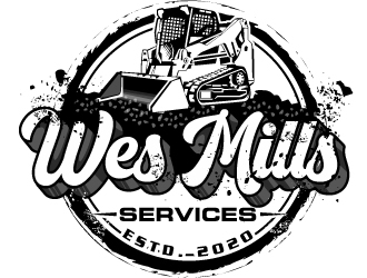 WES MILLS SERVICES logo design by design_brush