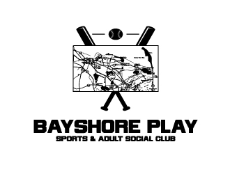 Bayshore Play Sports & Adult Social Club logo design by sunny070