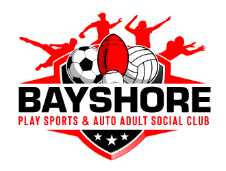Bayshore Play Sports & Adult Social Club logo design by AamirKhan