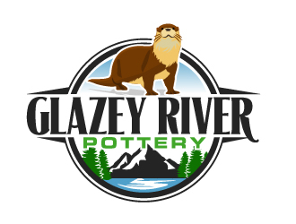 GLAZEY RIVER POTTERY logo design by AamirKhan