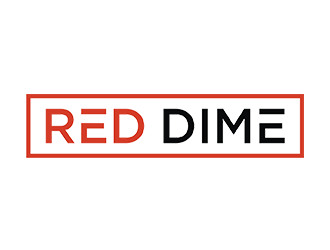 Red Dime logo design by EkoBooM