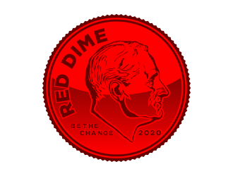 Red Dime logo design by jm77788