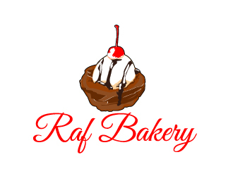 RAF Bakery logo design by AamirKhan