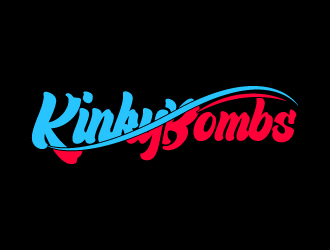 Kinky Bombs logo design by sunny070