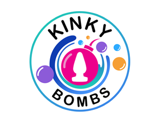 Kinky Bombs logo design by ingepro