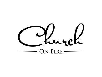 Church On Fire logo design by pel4ngi