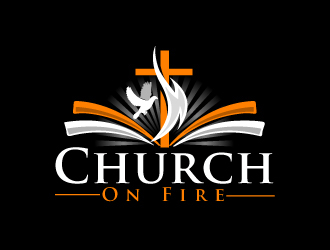 Church On Fire logo design by AamirKhan