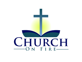 Church On Fire logo design by AamirKhan