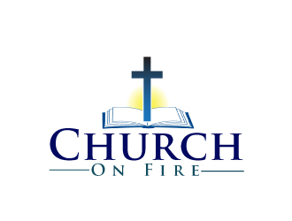 Church On Fire logo design by AamirKhan