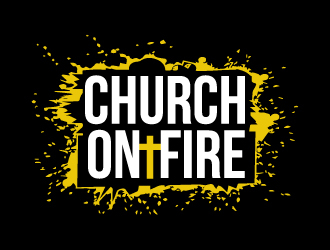Church On Fire logo design by cybil