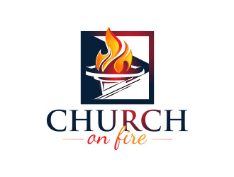 Church On Fire logo design by Akisaputra