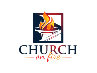 Church On Fire logo design by Akisaputra
