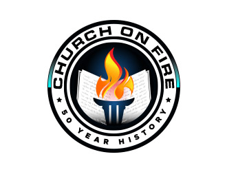 Church On Fire logo design by Akisaputra