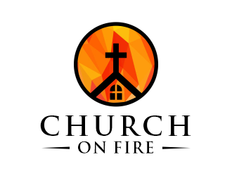 Church On Fire logo design by jm77788