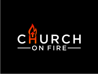 Church On Fire logo design by ndndn