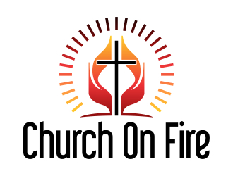 Church On Fire logo design by cikiyunn