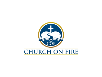 Church On Fire logo design by luckyprasetyo