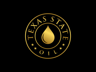 Texas State Oil  logo design by GassPoll