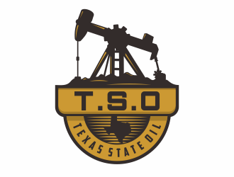 Texas State Oil  logo design by andriandesain