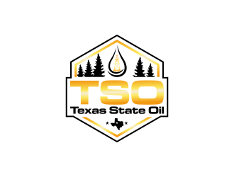 Texas State Oil  logo design by luckyprasetyo