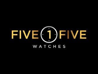 Five 1 Five Watches  logo design by p0peye
