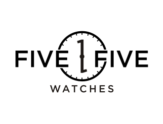 Five 1 Five Watches  logo design by Franky.