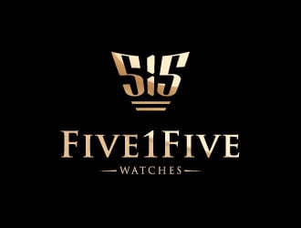 Five 1 Five Watches  logo design by sanworks