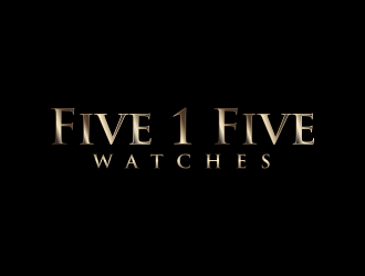 Five 1 Five Watches  logo design by GassPoll