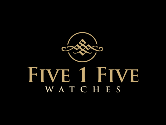 Five 1 Five Watches  logo design by GassPoll