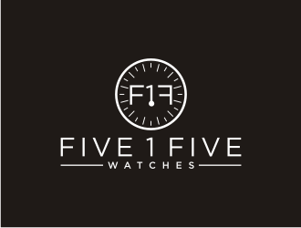 Five 1 Five Watches  logo design by bricton