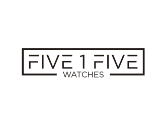 Five 1 Five Watches  logo design by rief