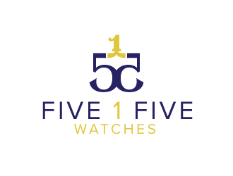 Five 1 Five Watches  logo design by sanu