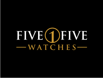 Five 1 Five Watches  logo design by artery