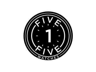 Five 1 Five Watches  logo design by nurul_rizkon