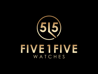 Five 1 Five Watches  logo design by ingepro