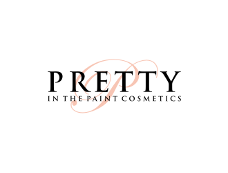 Pretty in the Paint Cosmetics  logo design by asyqh